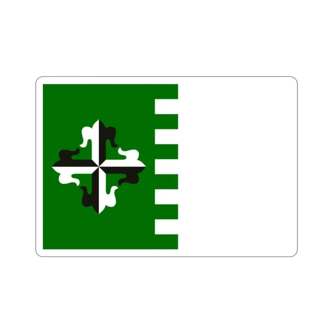 Flag of Guaynabo Puerto Rico STICKER Vinyl Die-Cut Decal - The Sticker Space