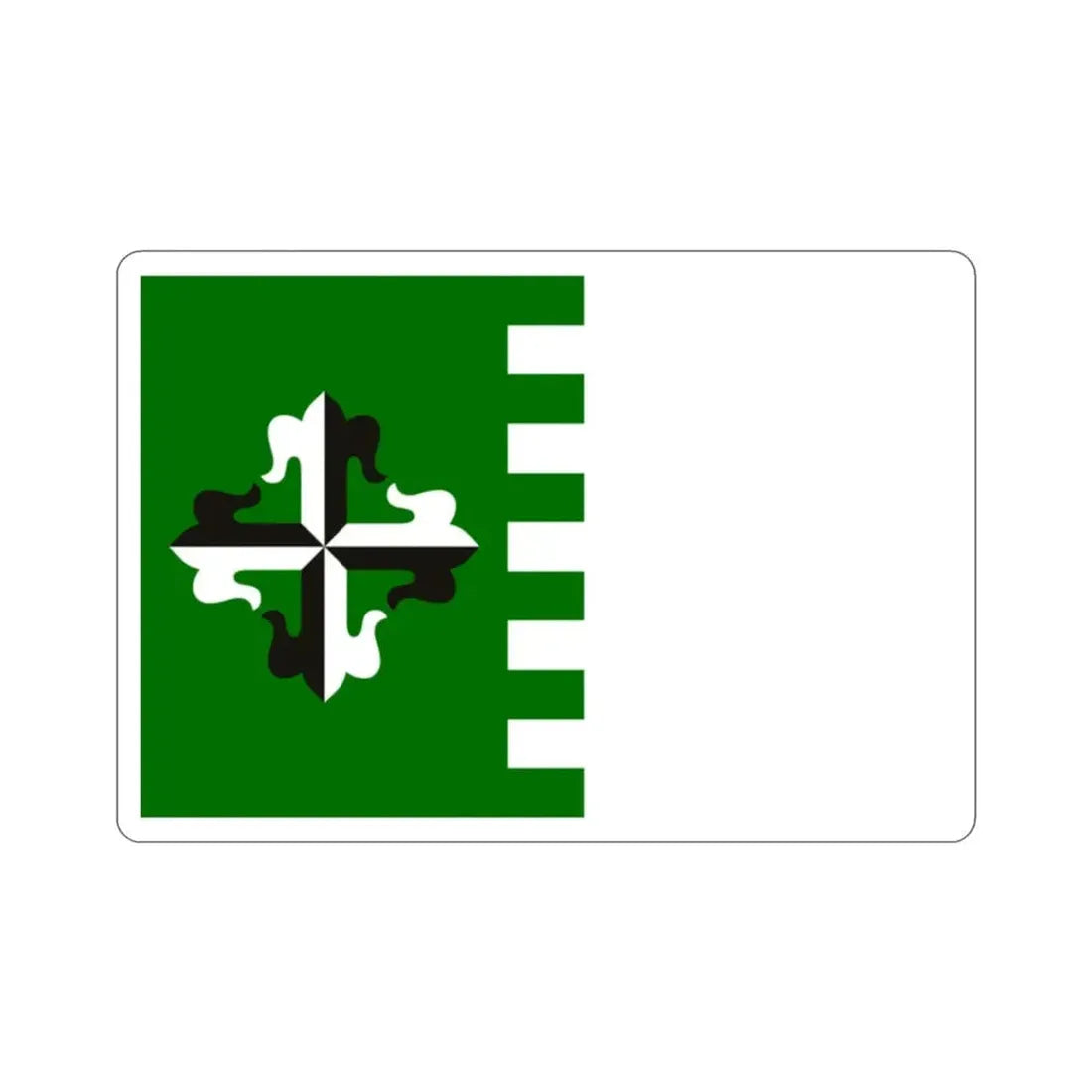 Flag of Guaynabo Puerto Rico STICKER Vinyl Die-Cut Decal - The Sticker Space