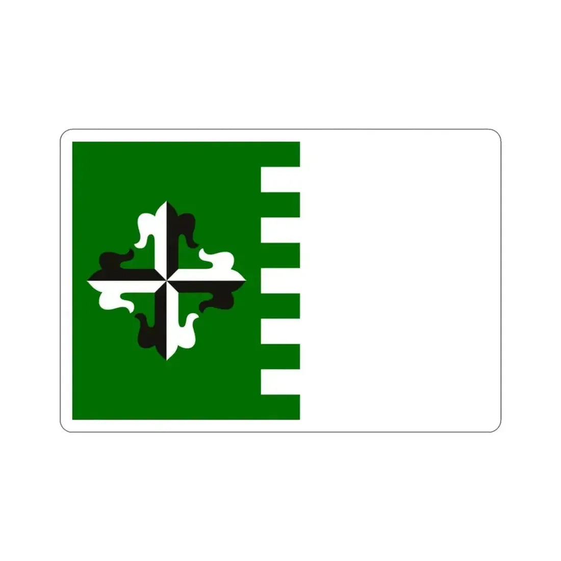 Flag of Guaynabo Puerto Rico STICKER Vinyl Die-Cut Decal - The Sticker Space