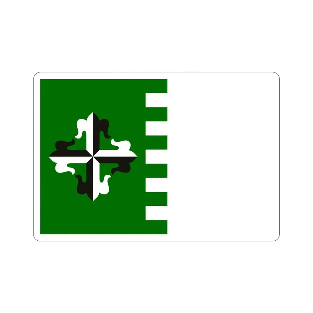 Flag of Guaynabo Puerto Rico STICKER Vinyl Die-Cut Decal - The Sticker Space
