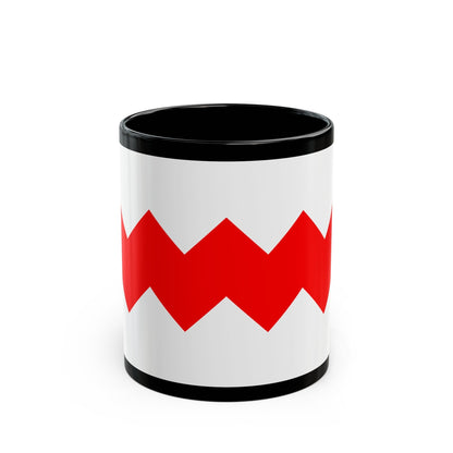 Flag of Gudja Malta - Black Coffee Mug-11oz-The Sticker Space