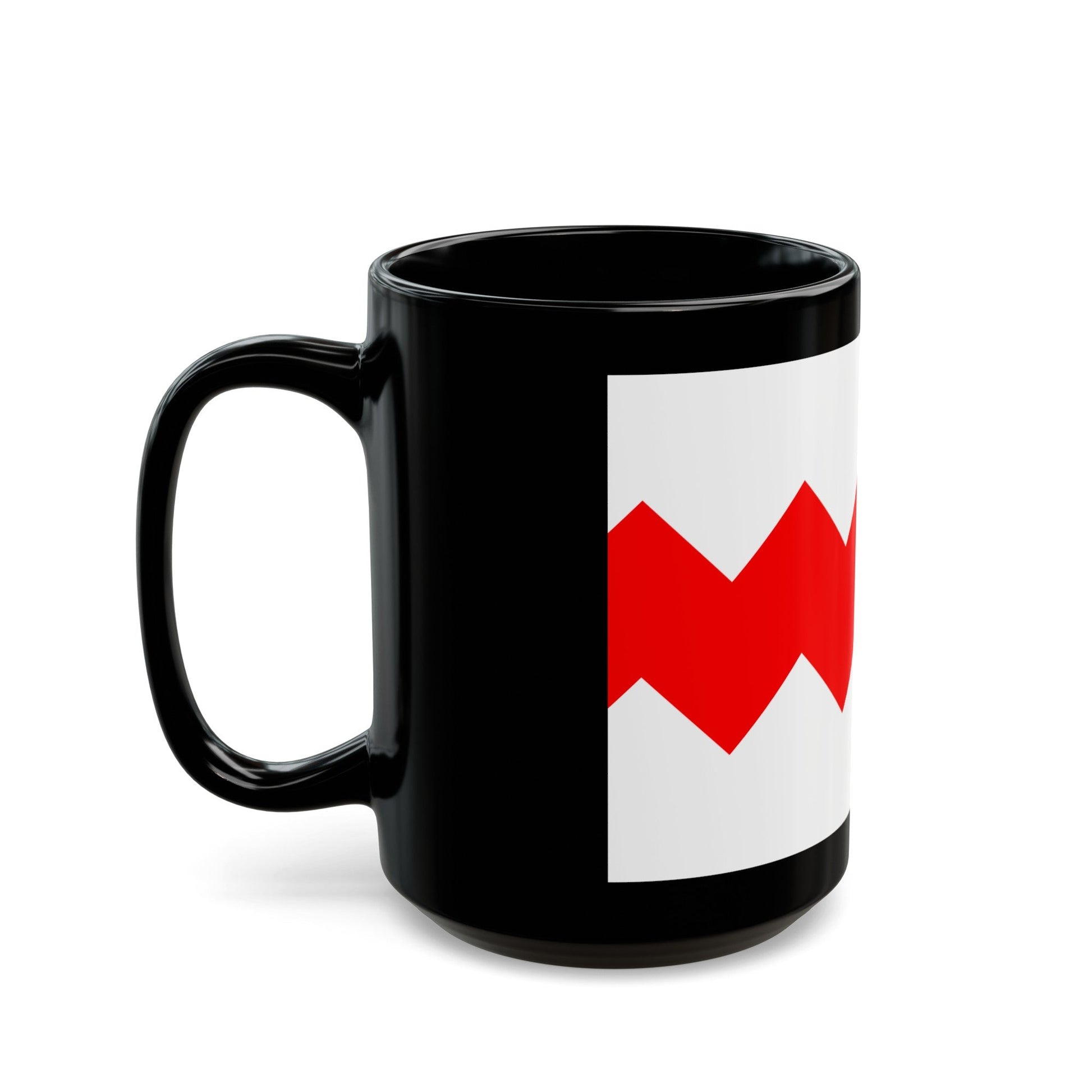 Flag of Gudja Malta - Black Coffee Mug-The Sticker Space