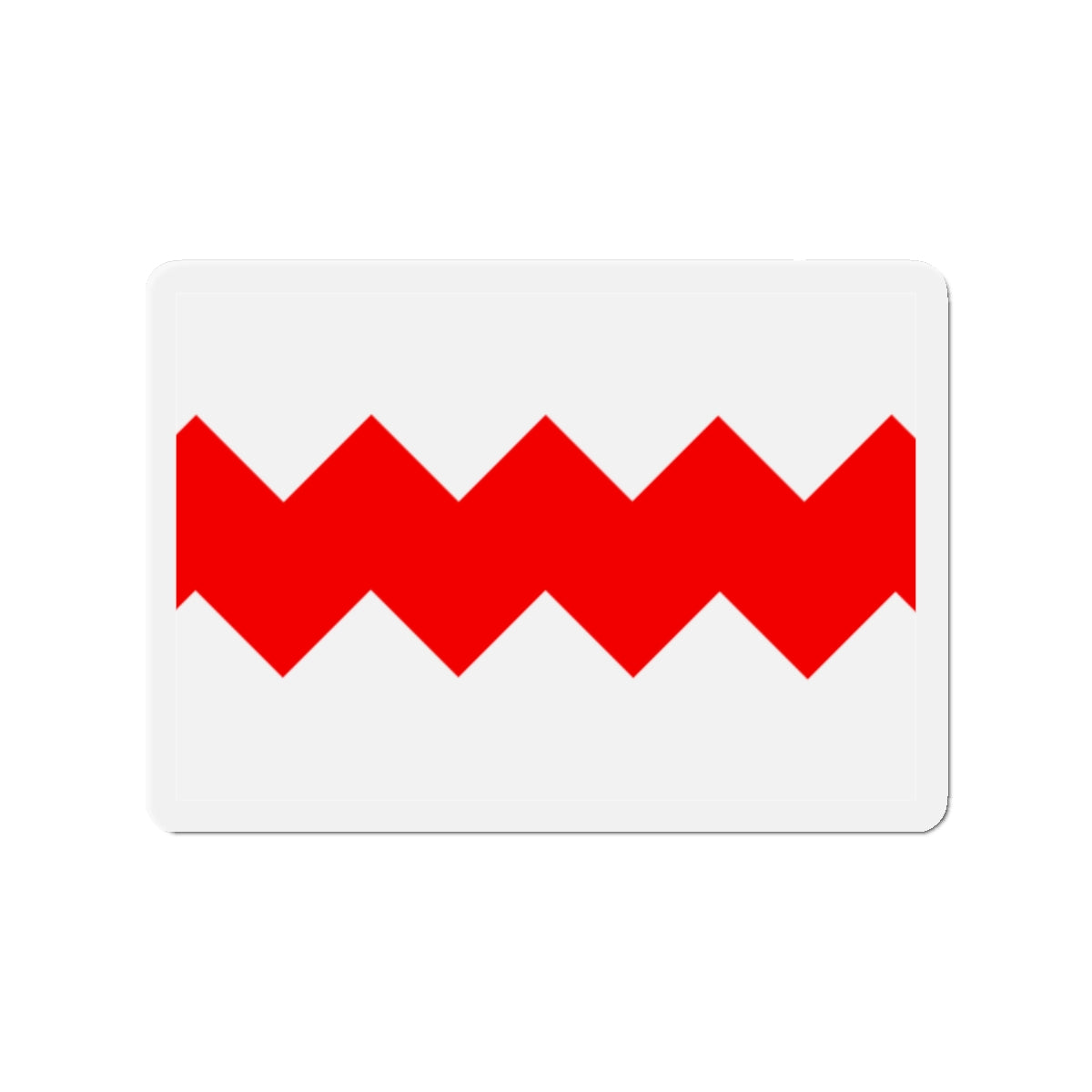 Flag of Gudja Malta - Die-Cut Magnet-2" x 2"-The Sticker Space