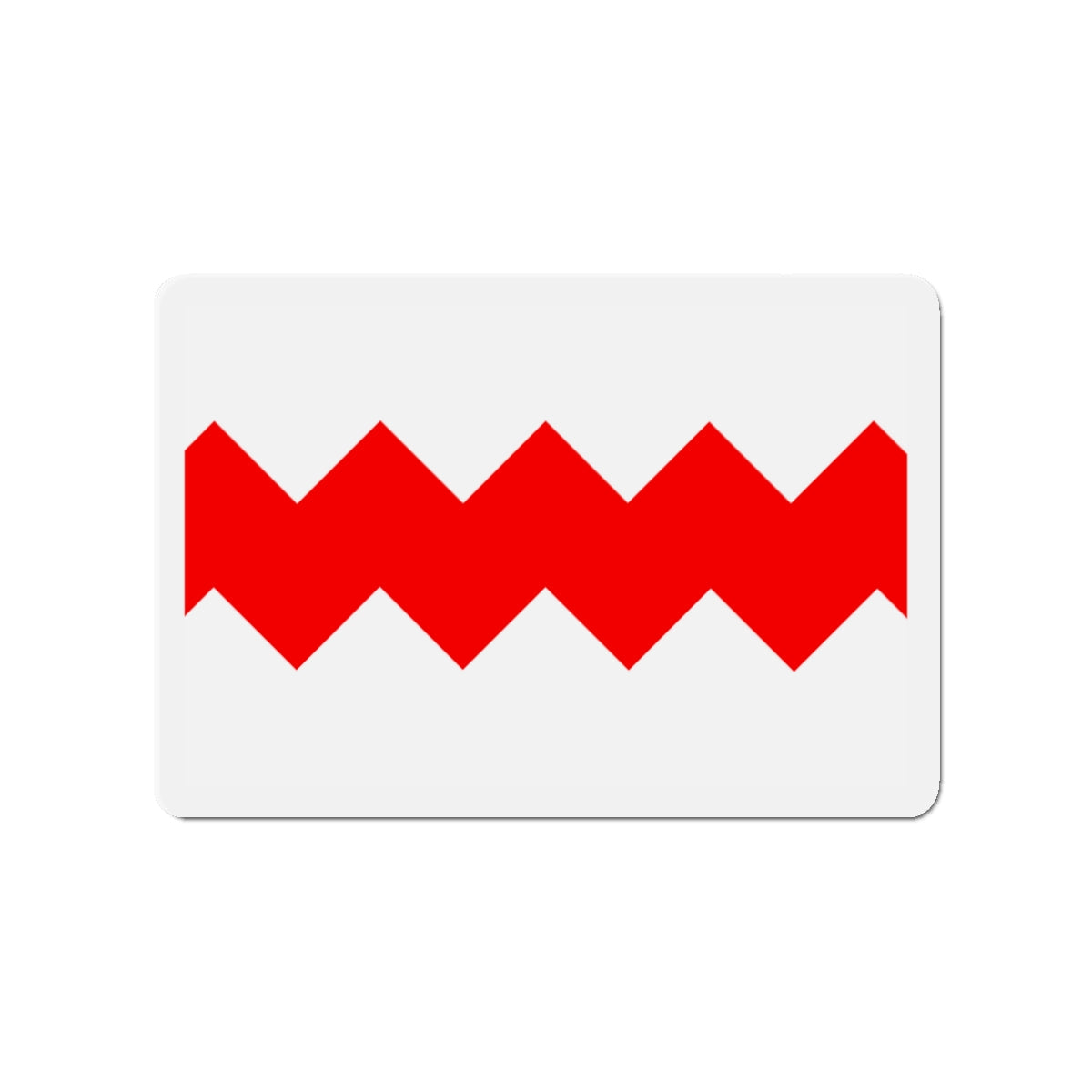 Flag of Gudja Malta - Die-Cut Magnet-3" x 3"-The Sticker Space