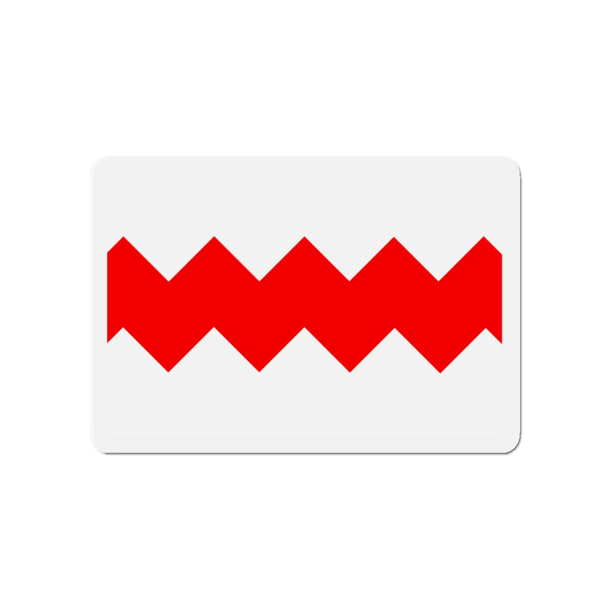 Flag of Gudja Malta - Die-Cut Magnet-4" x 4"-The Sticker Space