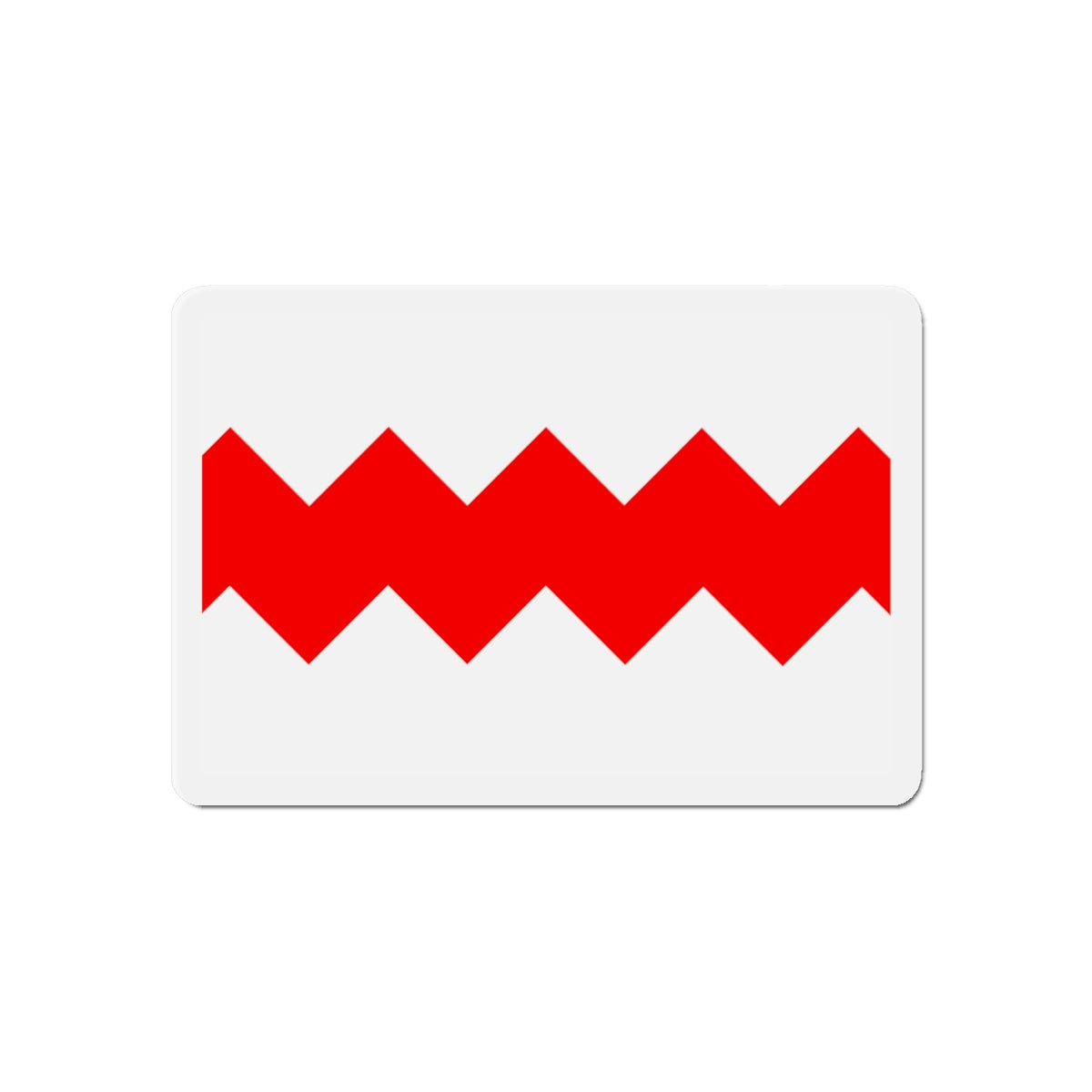 Flag of Gudja Malta - Die-Cut Magnet-6 × 6"-The Sticker Space