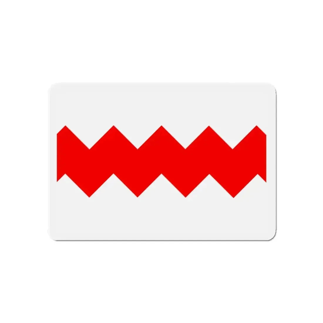 Flag of Gudja Malta - Refrigerator Magnet 4 Inch - The Sticker Space