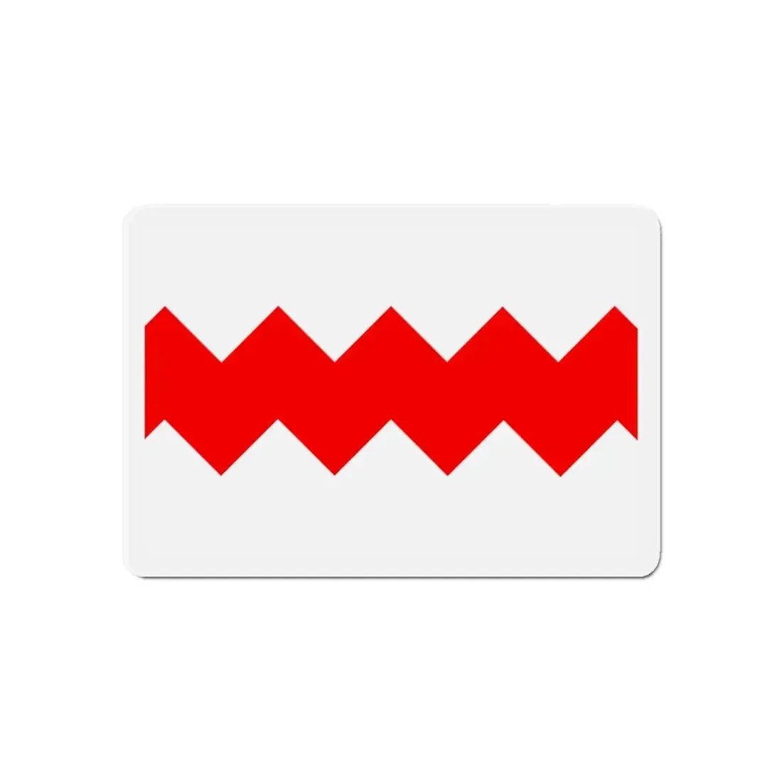 Flag of Gudja Malta - Refrigerator Magnet 6 Inch - The Sticker Space