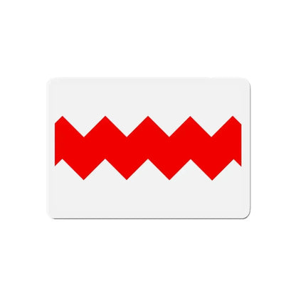 Flag of Gudja Malta - Refrigerator Magnet 6 Inch - The Sticker Space