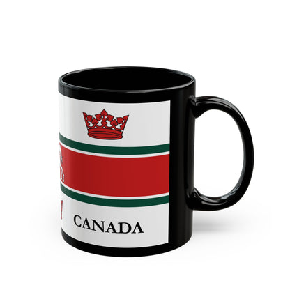 Flag of Guelph Canada - Black Coffee Mug-The Sticker Space