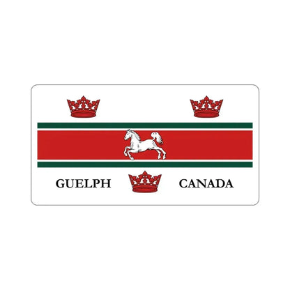 Flag of Guelph Canada STICKER Vinyl Die-Cut Decal 3 Inch - The Sticker Space