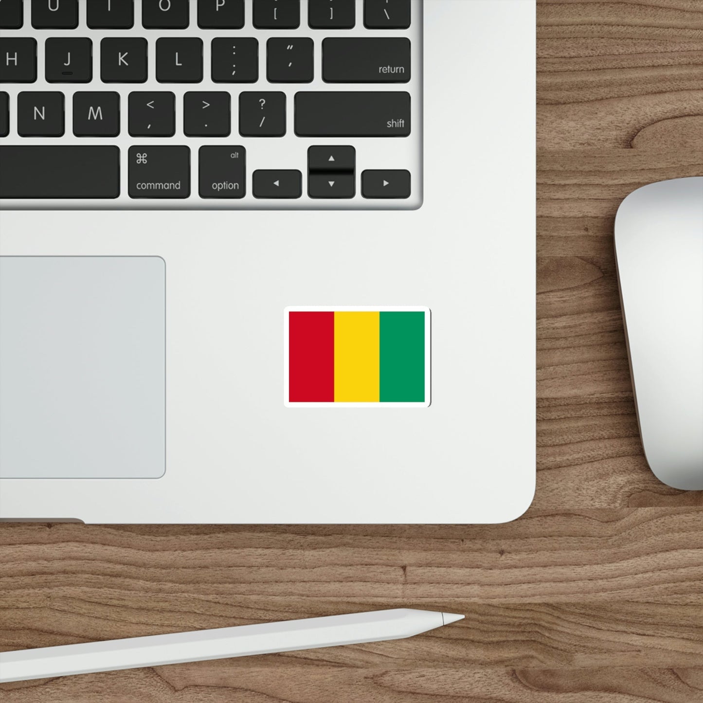 Flag of Guinea STICKER Vinyl Die-Cut Decal-The Sticker Space