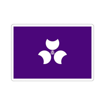 Flag of Gunma Prefecture Japan STICKER Vinyl Die-Cut Decal 2 Inch - The Sticker Space