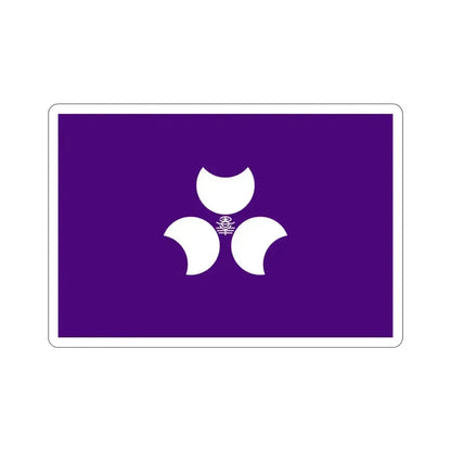 Flag of Gunma Prefecture Japan STICKER Vinyl Die-Cut Decal 3 Inch - The Sticker Space