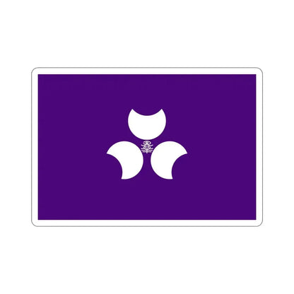Flag of Gunma Prefecture Japan STICKER Vinyl Die-Cut Decal 5 Inch - The Sticker Space