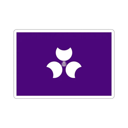 Flag of Gunma Prefecture Japan STICKER Vinyl Die-Cut Decal 6 Inch - The Sticker Space
