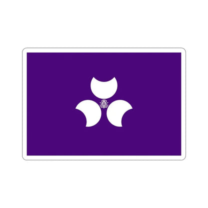 Flag of Gunma Prefecture Japan STICKER Vinyl Die-Cut Decal - The Sticker Space