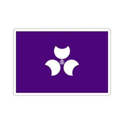 Flag of Gunma Prefecture Japan STICKER Vinyl Die-Cut Decal - The Sticker Space