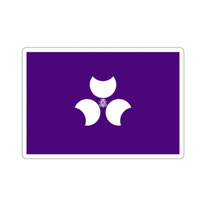 Flag of Gunma Prefecture Japan STICKER Vinyl Die-Cut Decal - The Sticker Space