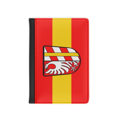 Flag of Günzburg Germany - Passport Holder-3.9" x 5.8"-The Sticker Space