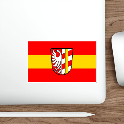 Flag of Günzburg Germany STICKER Vinyl Die-Cut Decal-The Sticker Space