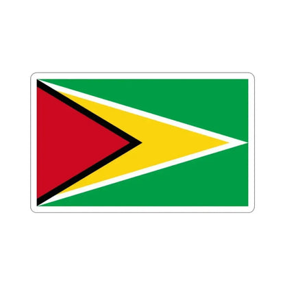 Flag of Guyana STICKER Vinyl Die-Cut Decal 2 Inch - The Sticker Space