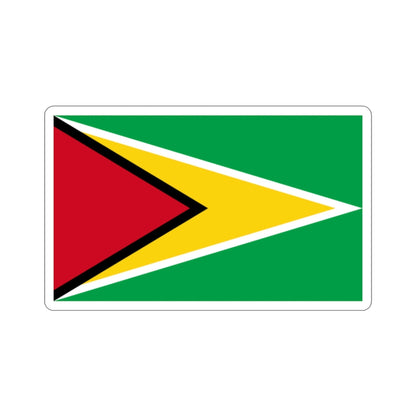 Flag of Guyana STICKER Vinyl Die-Cut Decal-2 Inch-The Sticker Space