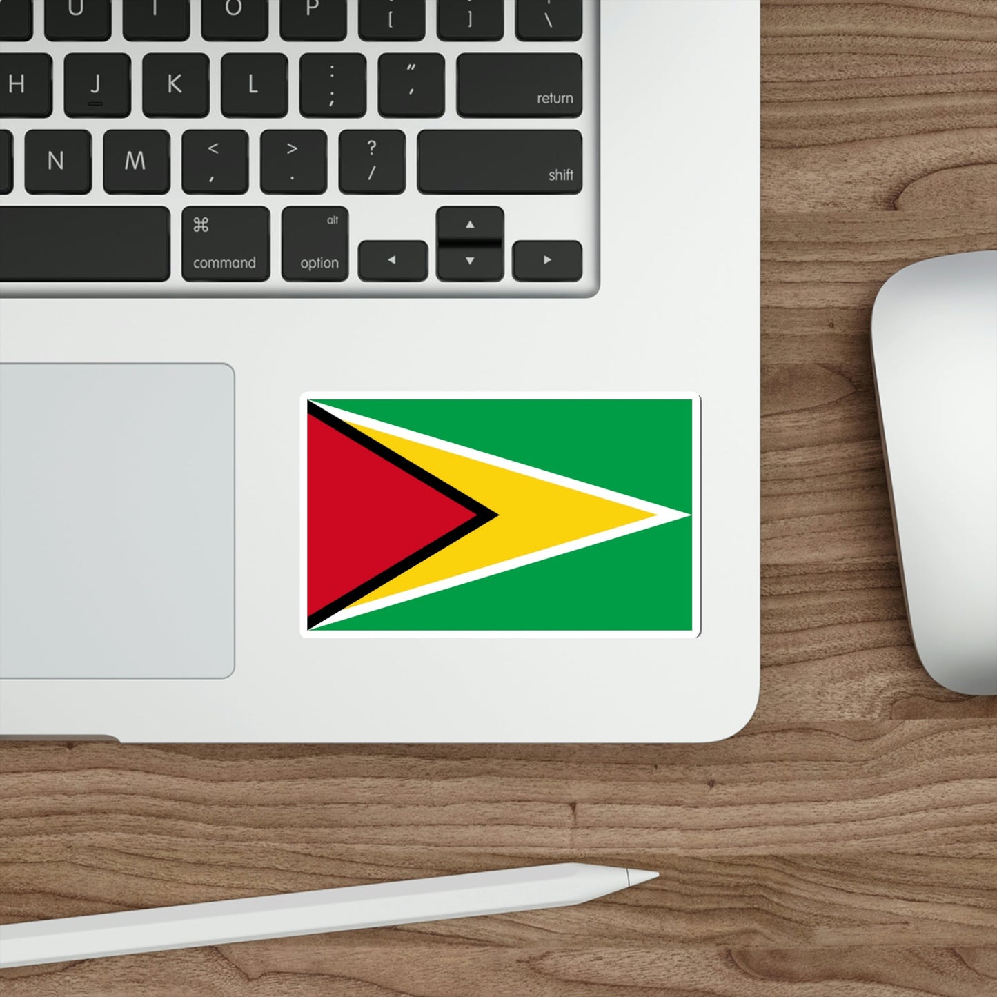 Flag of Guyana STICKER Vinyl Die-Cut Decal-The Sticker Space