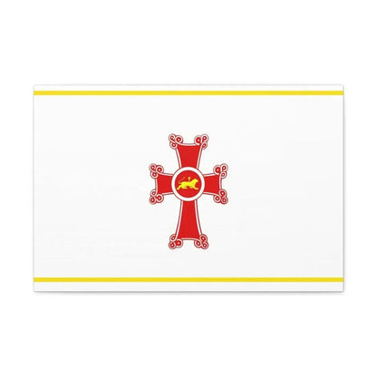 Flag of Gyumri Armenia - Canvas Wall Art 24″ x 16″ 1.25" - The Sticker Space