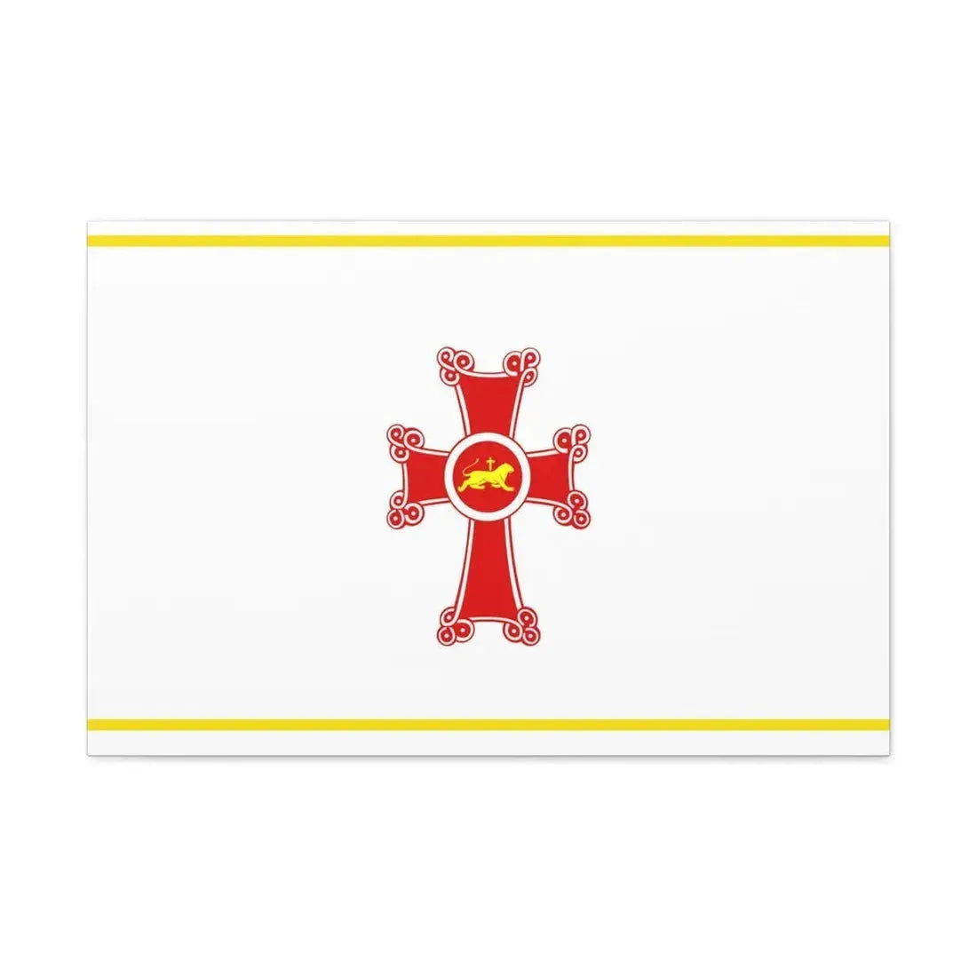 Flag of Gyumri Armenia - Canvas Wall Art 30" x 20" 1.25" - The Sticker Space