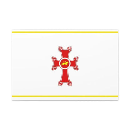 Flag of Gyumri Armenia - Canvas Wall Art 36" x 24" 1.25" - The Sticker Space
