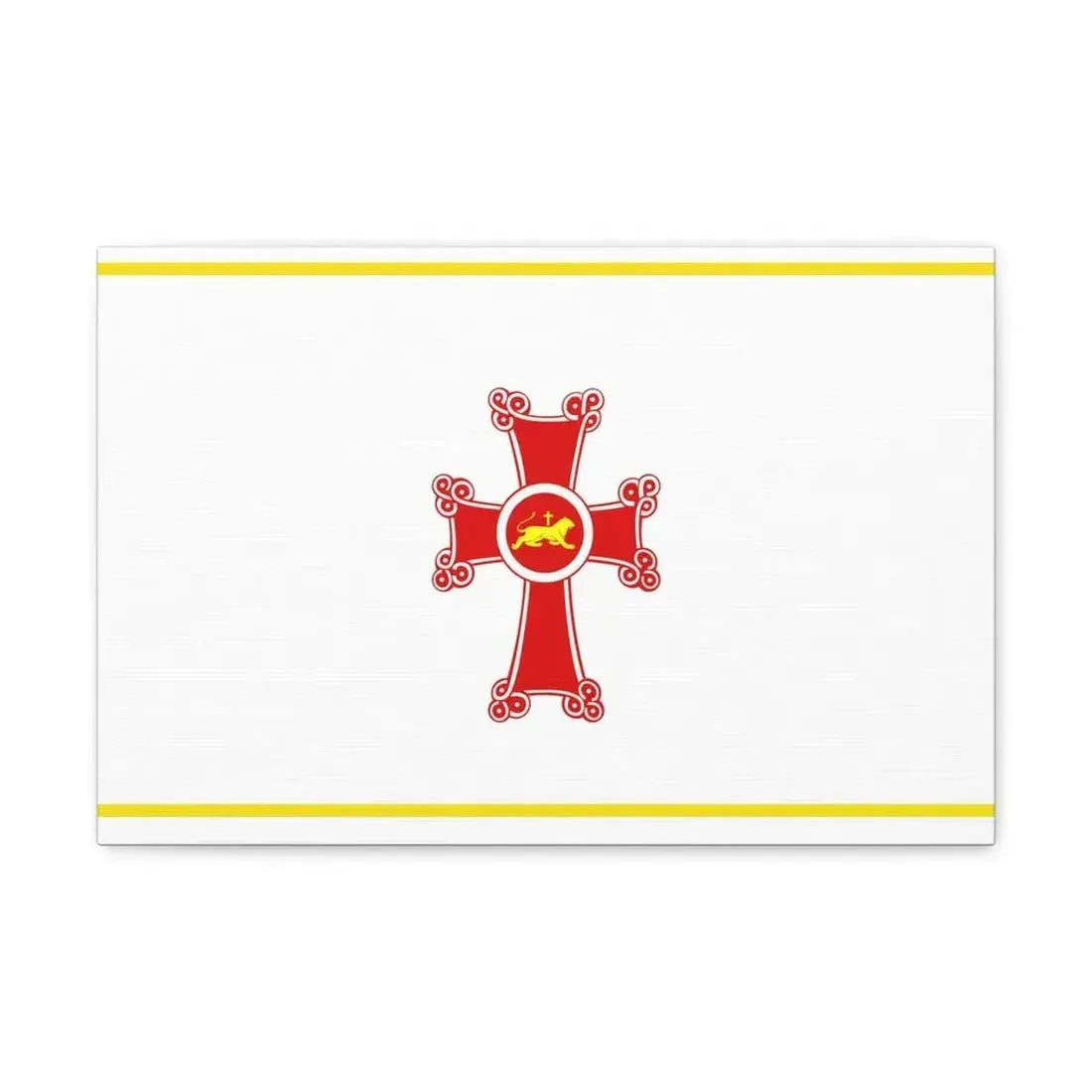 Flag of Gyumri Armenia - Canvas Wall Art - The Sticker Space