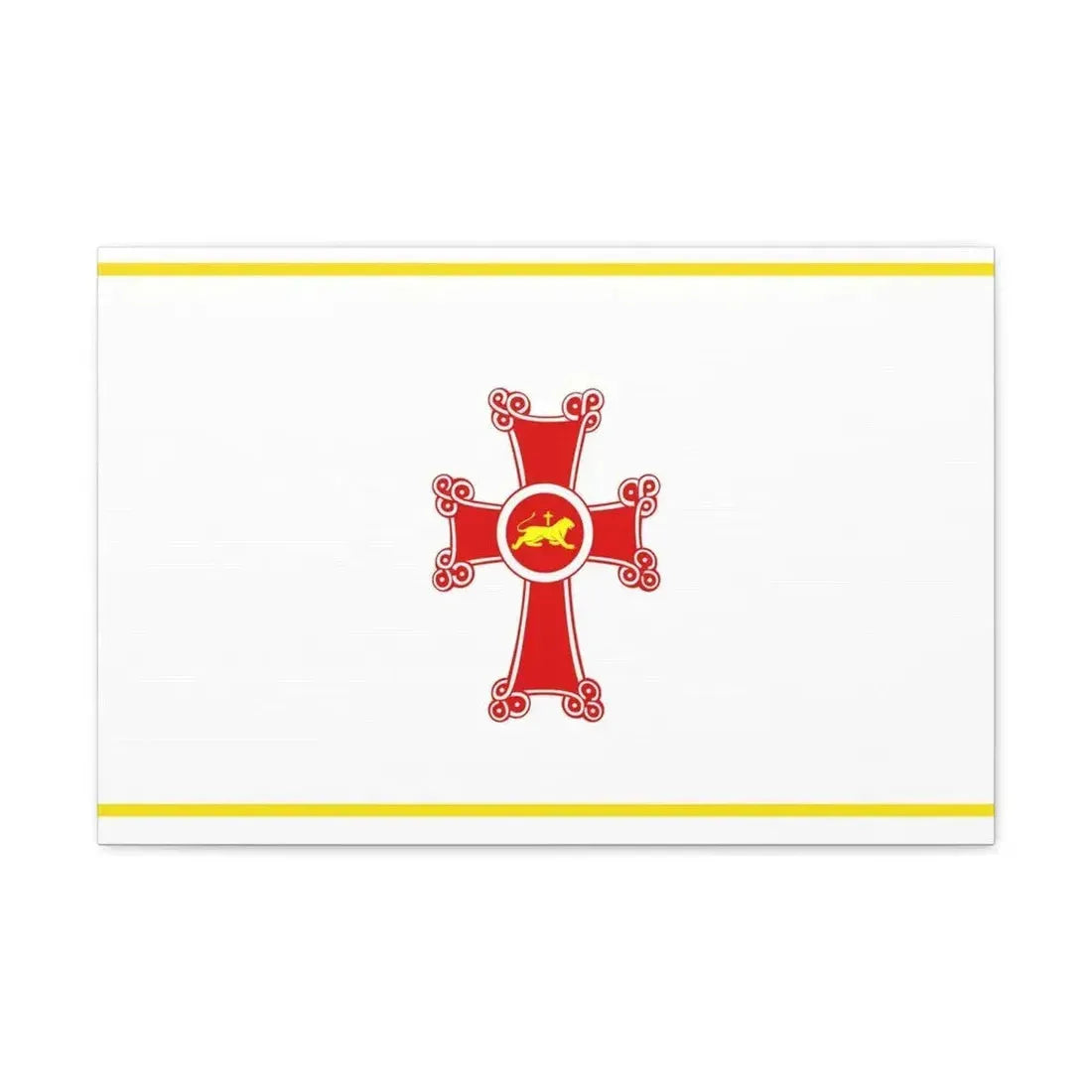 Flag of Gyumri Armenia - Canvas Wall Art - The Sticker Space