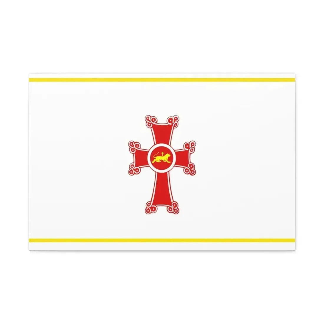 Flag of Gyumri Armenia - Canvas Wall Art - The Sticker Space
