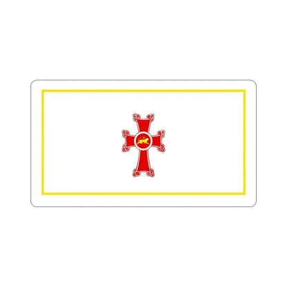 Flag of Gyumri Armenia STICKER Vinyl Die-Cut Decal 3 Inch - The Sticker Space