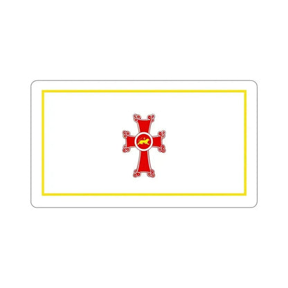 Flag of Gyumri Armenia STICKER Vinyl Die-Cut Decal 5 Inch - The Sticker Space