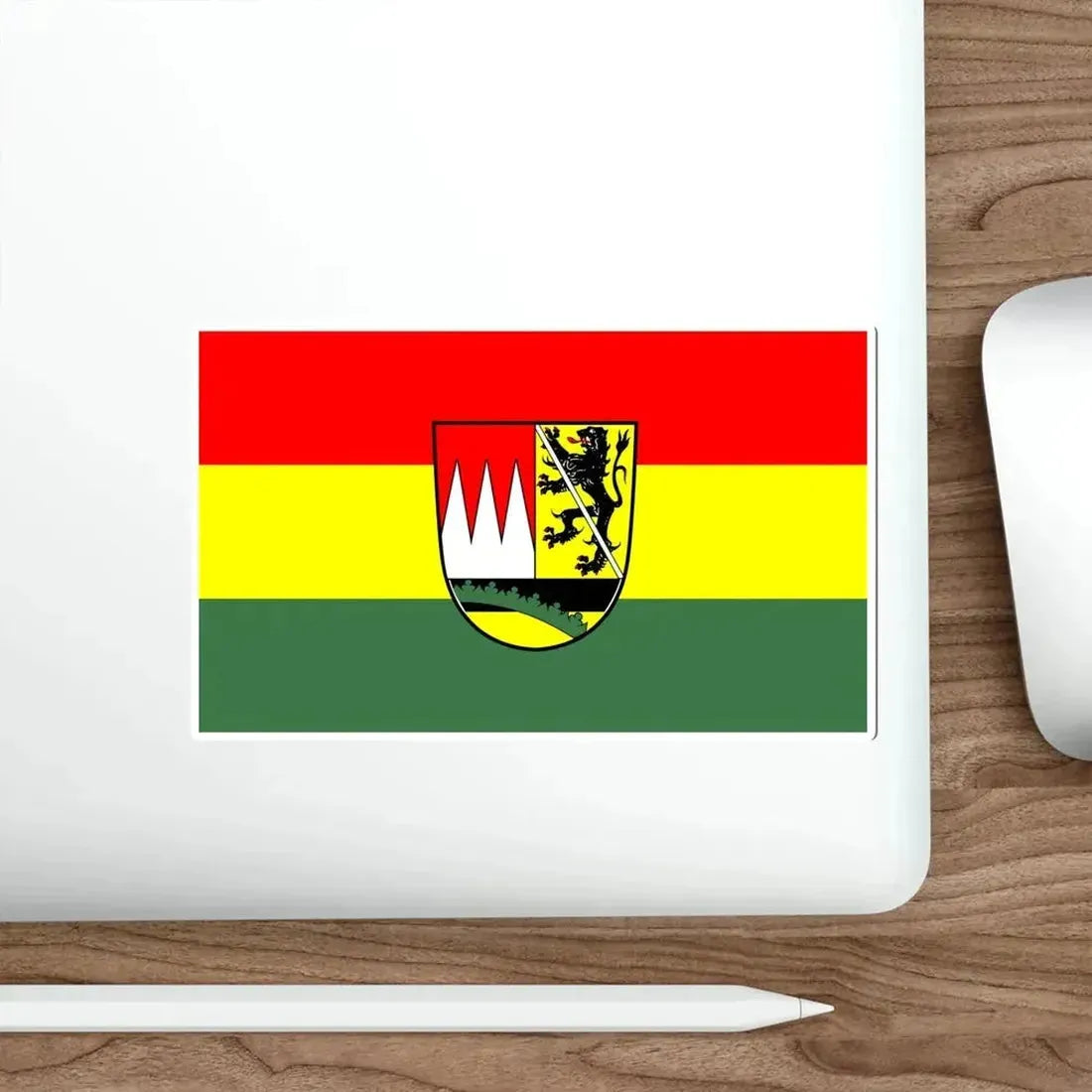 Flag of Haßberge Germany STICKER Vinyl Die-Cut Decal - The Sticker Space