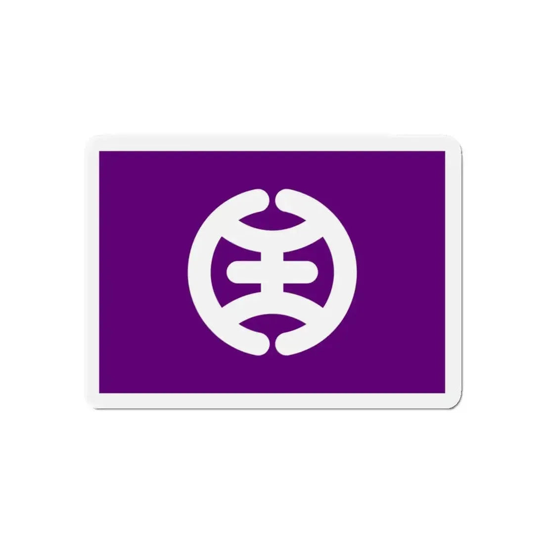 Flag of Hachioji Tokyo Japan - Refrigerator Magnet - The Sticker Space