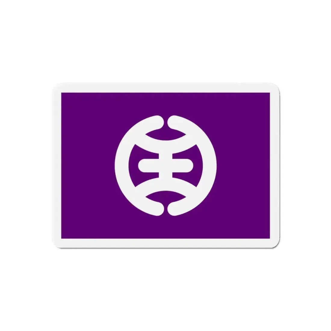 Flag of Hachioji Tokyo Japan - Refrigerator Magnet - The Sticker Space