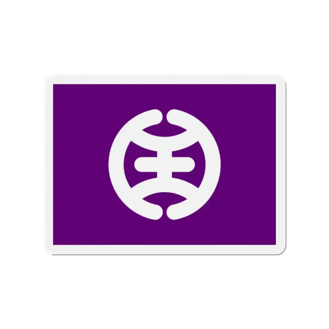 Flag of Hachioji Tokyo Japan - Refrigerator Magnet - The Sticker Space
