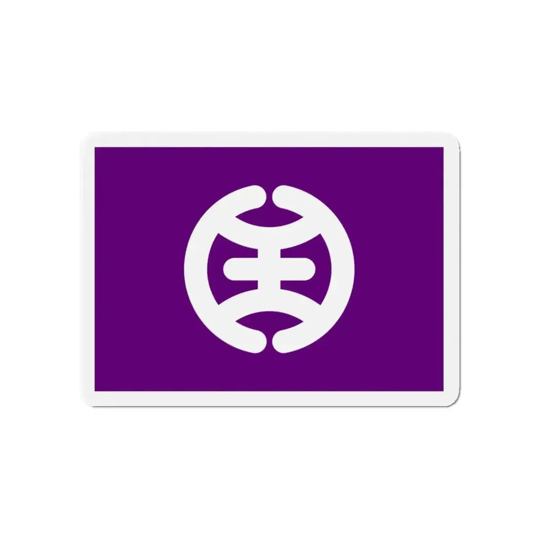 Flag of Hachioji Tokyo Japan - Refrigerator Magnet - The Sticker Space