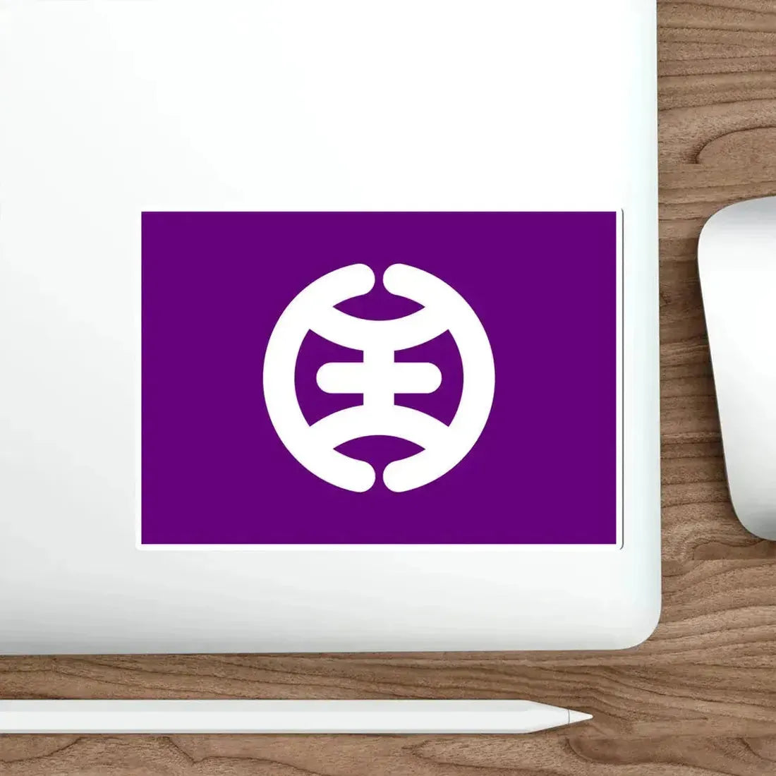 Flag of Hachioji Tokyo Japan STICKER Vinyl Die-Cut Decal - The Sticker Space