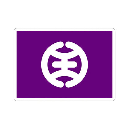 Flag of Hachioji Tokyo Japan STICKER Vinyl Die-Cut Decal - The Sticker Space