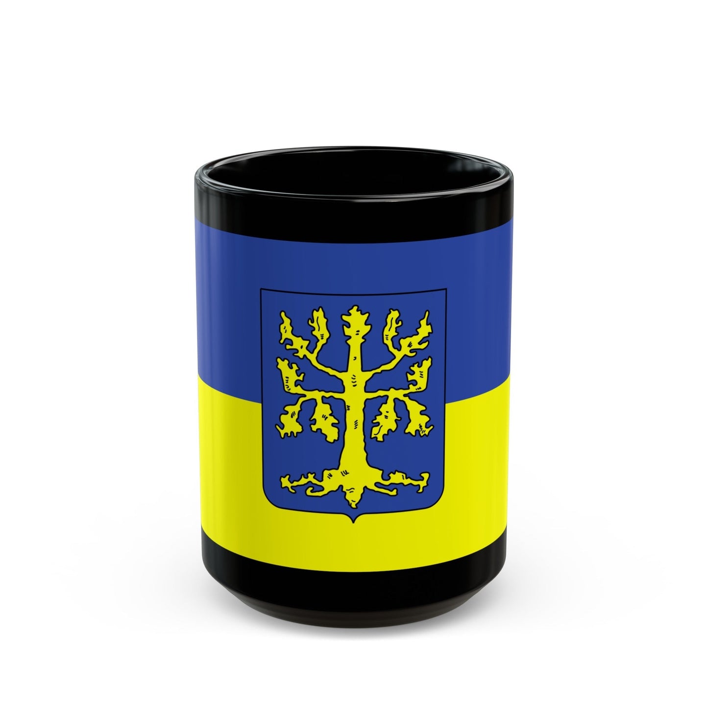 Flag of Hagen Germany - Black Coffee Mug-15oz-The Sticker Space