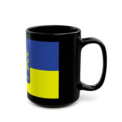 Flag of Hagen Germany - Black Coffee Mug-The Sticker Space