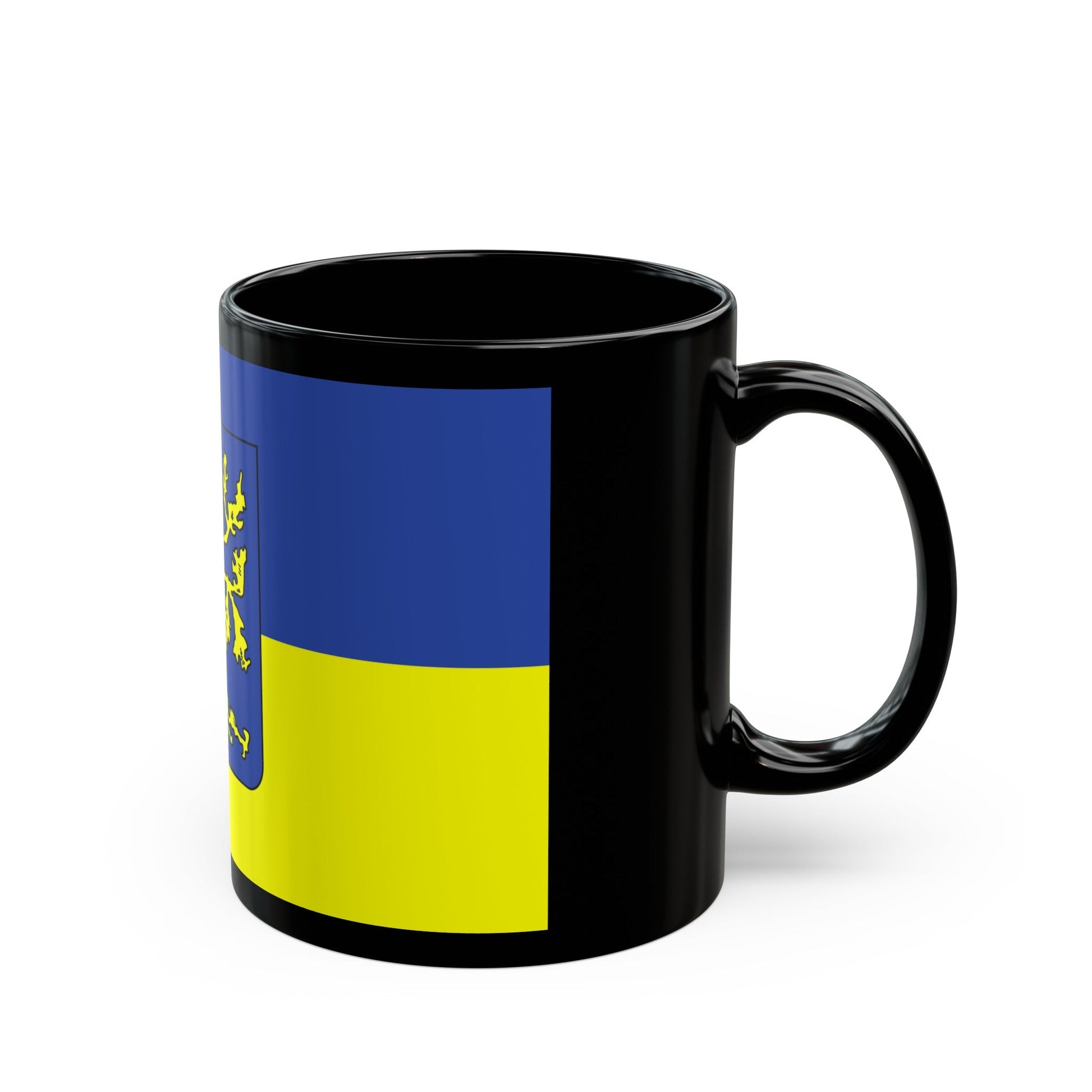 Flag of Hagen Germany - Black Coffee Mug-The Sticker Space