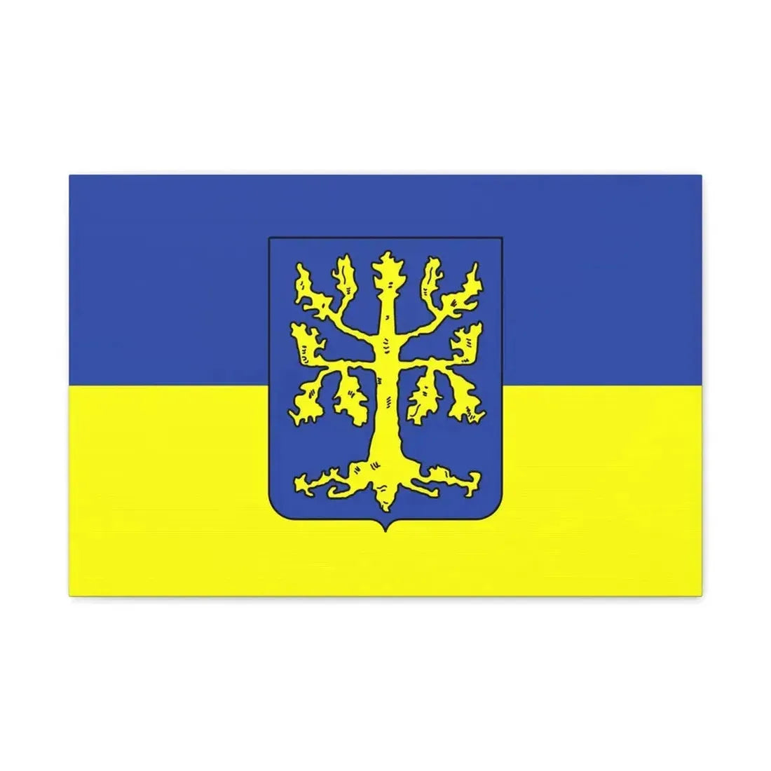 Flag of Hagen Germany - Canvas Wall Art 24″ x 16″ 1.25" - The Sticker Space