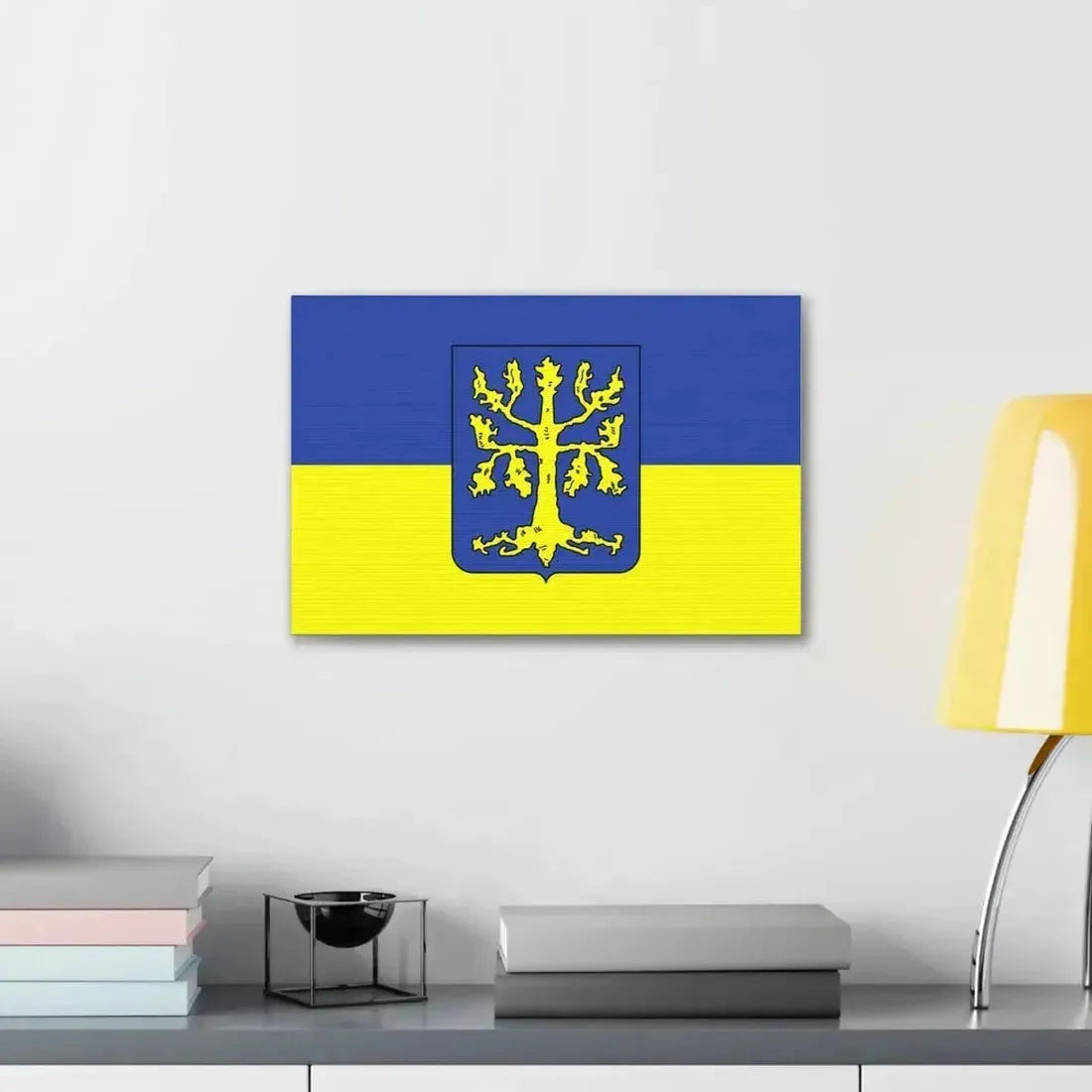 Flag of Hagen Germany - Canvas Wall Art - The Sticker Space