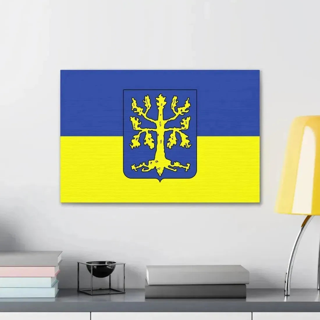 Flag of Hagen Germany - Canvas Wall Art - The Sticker Space