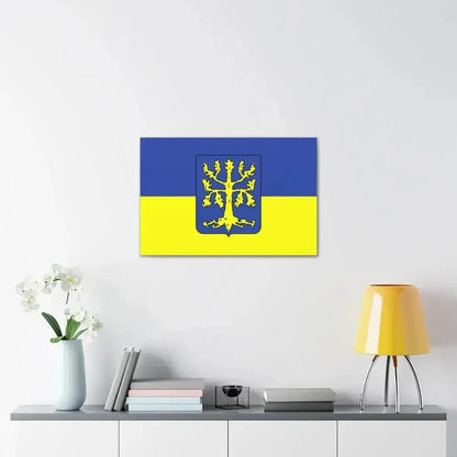 Flag of Hagen Germany - Canvas Wall Art - The Sticker Space